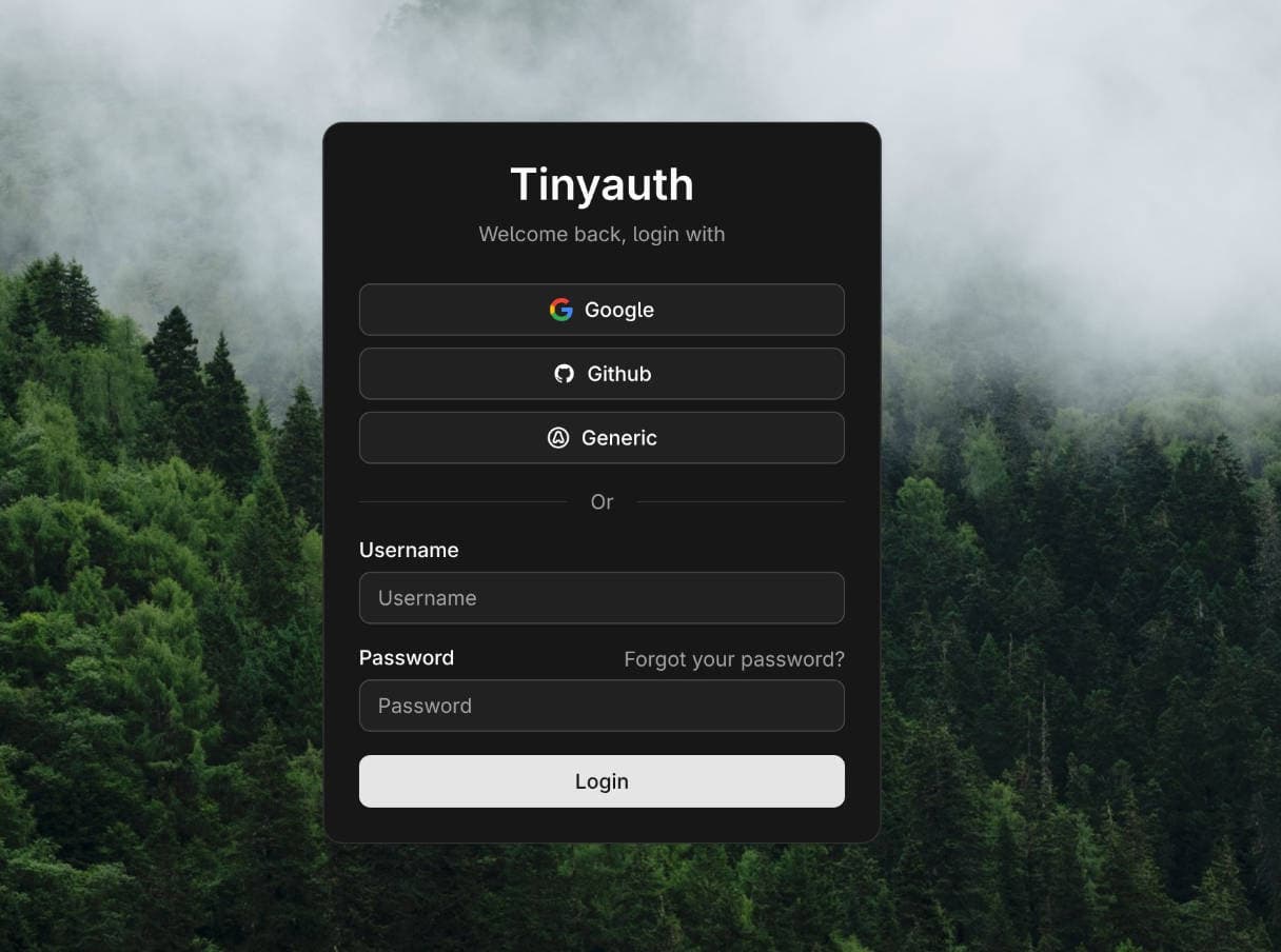 Tinyauth
